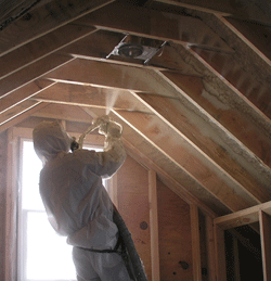 St Paul MN attic spray foam insulation